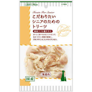 ペティオ こだわりたいシニアのためのトリーツ 素材ソフト鶏ササミ 65g 