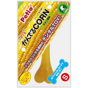 ペティオ かんでるCORN チキン風味 S 小型犬用 