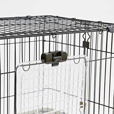 ペティオ ラパン 掃除のしやすい広々ケージ ノワール の通販