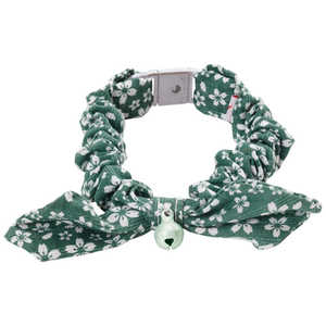 ペティオ 猫小町シュシュ 桜 グリーン 