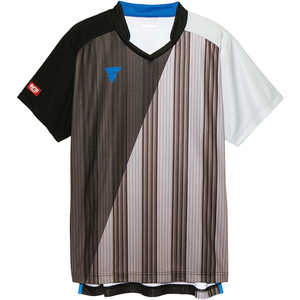 VICTAS 卓球用ゲームシャツ 男女兼用 ユニセックス (Sサイズ) ブラック 031466