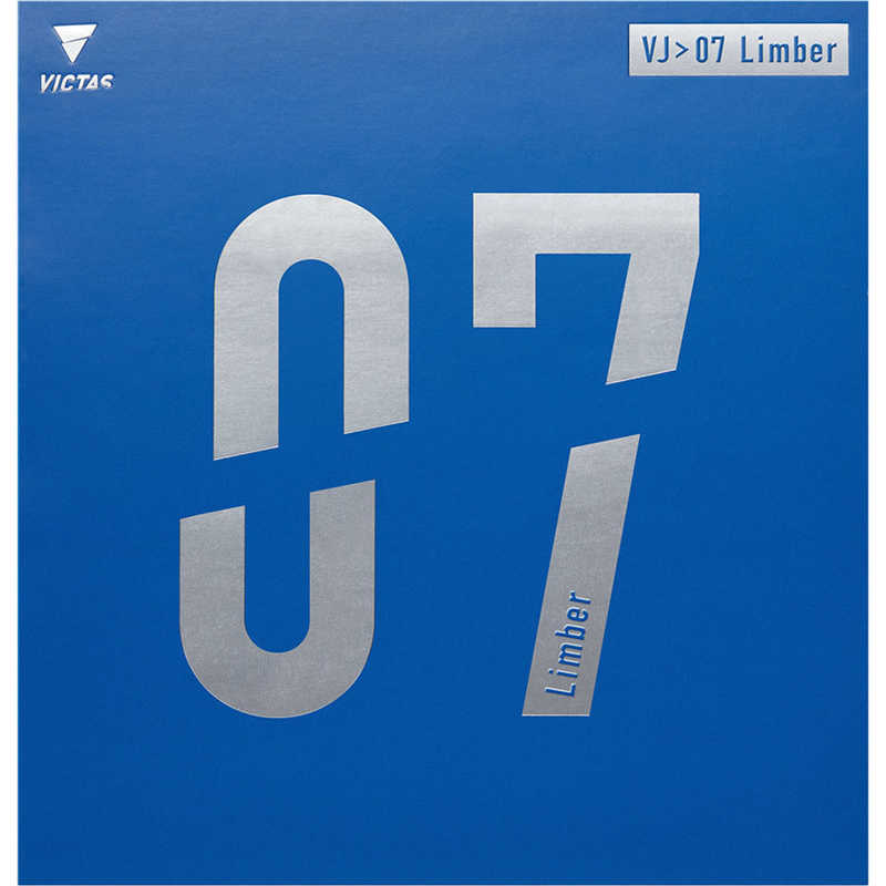 VICTAS VICTAS 裏ソフトラバー VJ＞07 Limber リンバー 1.8mm ［裏ソフト /テンション］ レッド 020721 020721