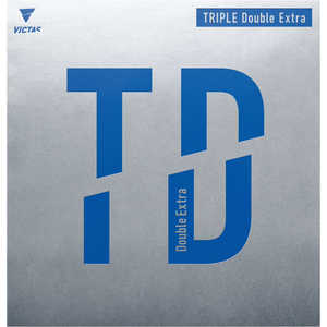VICTAS 裏ソフトラバー TRIPLE Double Extra トリプル ダブル エキストラ MAX ［裏ソフト /粘着］ レッド 200060