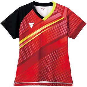VICTAS レディース V-LGS224(Sサイズ/) レッド 512103