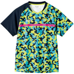 VICTAS 男女兼用 ユニセックス ダズルゲームシャツ(DAZZLE GS)(Sサイズ/) グリーン 612201