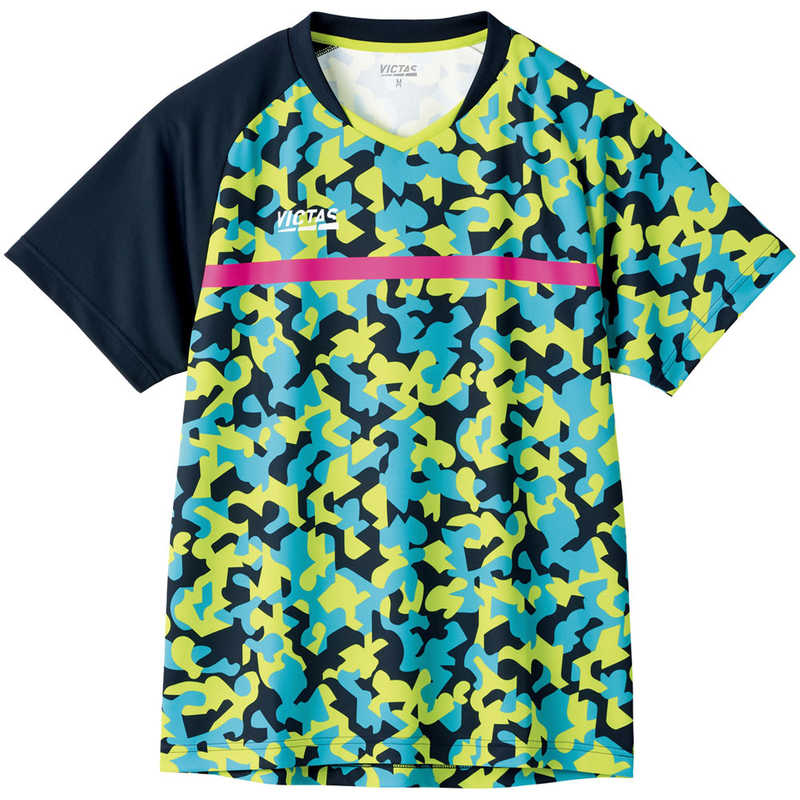 VICTAS VICTAS 男女兼用 ユニセックス ダズルゲームシャツ(DAZZLE GS)(Lサイズ/) グリーン 612201 612201