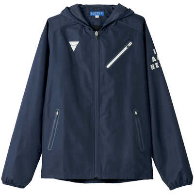 VICTAS　男女兼用 卓球 ウィンドブレーカージャケット V-BJ922(2XSサイズ/) ネイビー　033165 VICTAS 男女兼用 卓球 ウィンドブレーカージャケット V-BJ922(2XS
