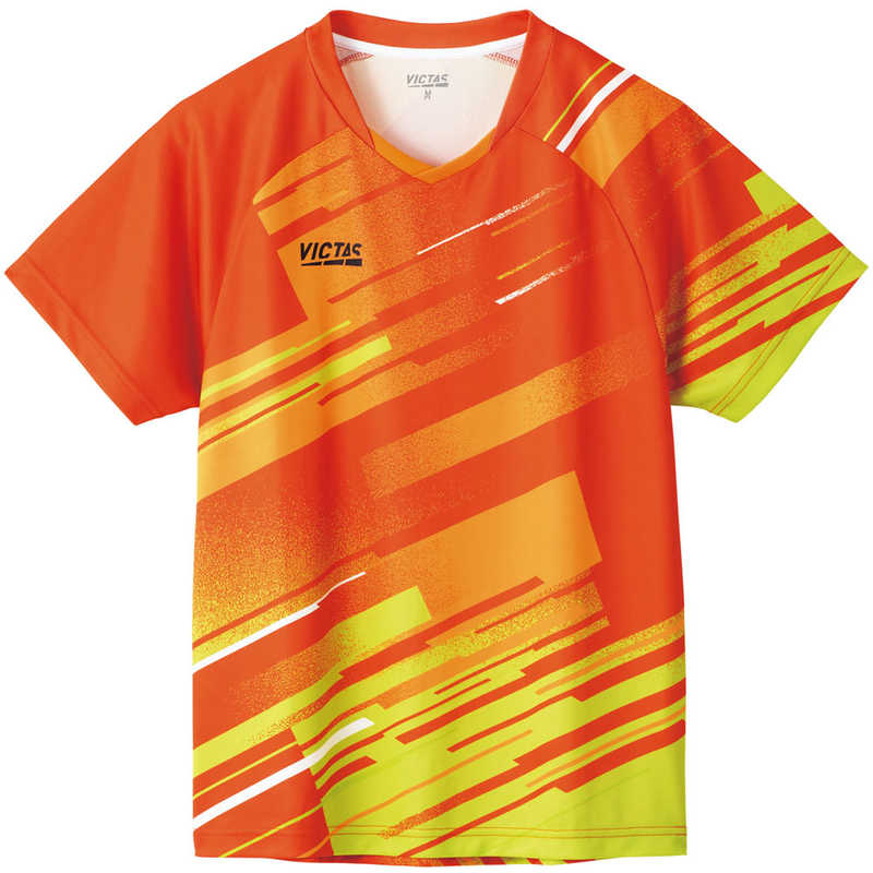 VICTAS VICTAS 男女兼用 ユニセックス エナジーゲームシャツ(ENERGY GS)(2XSサイズ/) オレンジ 612202 612202