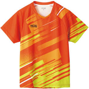 VICTAS 男女兼用 ユニセックス エナジーゲームシャツ(ENERGY GS)(XSサイズ/) オレンジ 612202