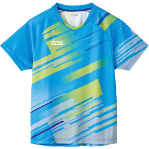 VICTAS 男女兼用 ユニセックス エナジーゲームシャツ(ENERGY GS)(2XSサイズ/) ターコイズ 612202