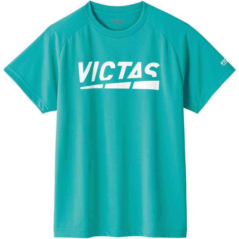 VICTAS VICTAS 男女兼用 ユニセックス プレイ ロゴ ティー PLAY LOGO TEE(130サイズ/) グリーン 632101 632101