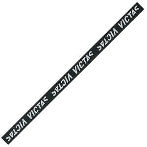 VICTAS 卓球 サイドテープ LOGO ロゴ(12mm幅×長さ50cm/ブラック×シルバー) ブラック/シルバー 044155 VICTAS 卓球 サイドテープ LOGO ロゴ(12mm幅×長さ50cm/ブラック×シルバー) ブラック/シルバー 044155