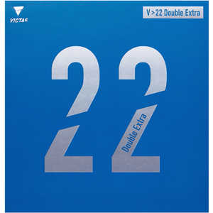 VICTAS 裏ソフトラバー V＞22 Double Extra ダブル エキストラ MAX ［裏ソフト /テンション］ レッド 200070