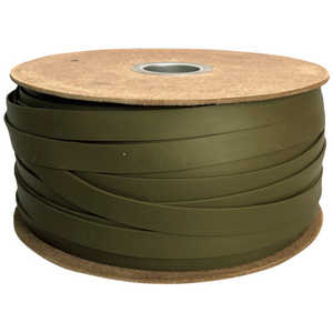 ユタカメイク ゴム 平ゴムドラム巻 押出成形タイプ 20mm×100m ODグリーン PRTE101 ユタカメイク ゴム 平ゴムドラム巻 押出成形タイプ 20mm×100m ODグリーン PRTE101