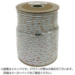 ユタカメイク ロープ ダイヤロープドラムマキ(GGイロ/オレンジセンイリ) 6mmx70m PRDPN10