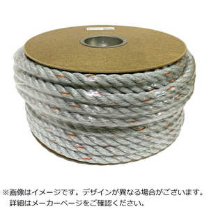 ユタカメイク ロープ ダイヤロープドラムマキ(GGイロ/オレンジセンイリ) 16mmx40 PRDPN16