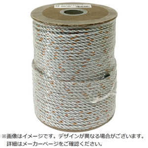 ユタカメイク ロープ ダイヤロープドラムマキ(GGイロ/オレンジセンイリ) 5mmx100 PRDPN9