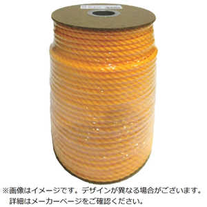 ユタカメイク ロープ PEカラーロープドラムマキ 6mmx70m PREN100