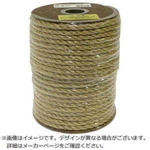 ユタカメイク ロープ マニラロープドラムマキ 6mmx50m PRMN10