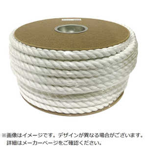 ユタカメイク ロープ ポリエステルロープ ドラムマキ 16mmx40m PRSN16