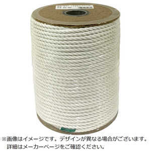 ユタカメイク ロープ ポリエステルロープ ドラムマキ 5mmx100m PRSN9