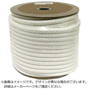 ユタカメイク ロープ ポリエステルコンゴウウチロープドラムマキ 12mmx45m PRSXN6