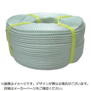 ユタカメイク ナイロンロープ 10mm×200m N10200 ユタカメイク ナイロンロープ 10mm×200m N10200