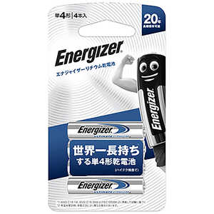 エナジャイザー 単4形乾電池 4本 リチウム乾電池 エナジャイザー  LIT BAT AAA 4PK