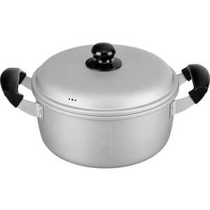 和平フレイズ 和づつみ アルマイト加工両手鍋22cm シルバー RB-2324 和平フレイズ 和づつみ アルマイト加工両手鍋22cm シルバー RB-2324