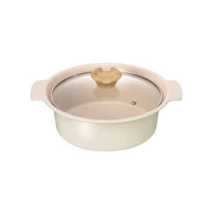 和平フレイズ アルモンデ IH対応卓上鍋21cm ホワイト RB-3307