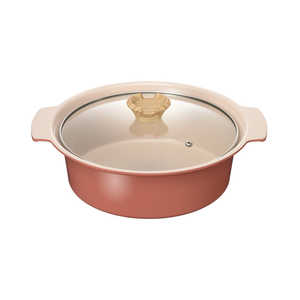 和平フレイズ アルモンデ IH対応卓上鍋24cm レッド RB-3308