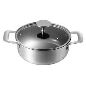 和平フレイズ グレイス IH対応セラミック加工両手鍋20cm MB3639