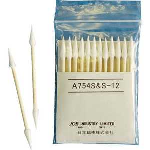 日本綿棒 工業用綿棒A754S-S-12 A754SS12_ 日本綿棒 工業用綿棒A754S-S-12 A754SS12_