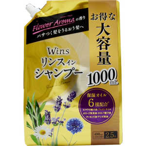 日本合成洗剤 ウインズリンスインシャンプー大容量詰替1000ml 日本合成洗剤 ウインズリンスインシャンプー大容量詰替1000ml
