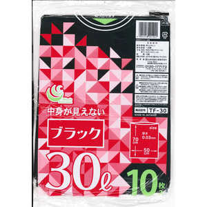 日本技研工業 ポリ袋 黒 30L10P ポリ30L10P