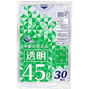 日本技研工業 TN8透明45L30枚 日本技研工業 TN8透明45L30枚