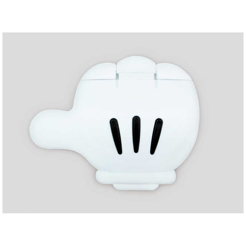 錦化成 錦化成 ミッキーマウス 携帯用ウェットティッシュふた ホワイト×ブラック ホワイト×ブラック  
