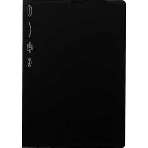ニトムズ STALOGY 1/2イヤーノートA5ブラック S4108_ ニトムズ STALOGY 1/2イヤーノートA5ブラック S4108_