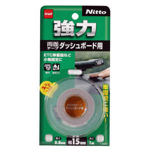 ニトムズ 強力両面テープ ダッシュボード用 15mm×1m キョウリョクリョウメンテープダッシ ニトムズ 強力両面テープ ダッシュボード用 15mm×1m キョウリョクリョウメンテープダッシ