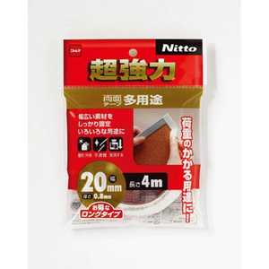 ニトムズ 超強力両面テープ多用途20×4 T4543 ニトムズ 超強力両面テープ多用途20×4 T4543