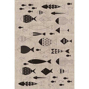 南海通商 リナス LINAS キッチンタオル fishes LINASCROSS 南海通商 リナス LINAS キッチンタオル fishes LINASCROSS