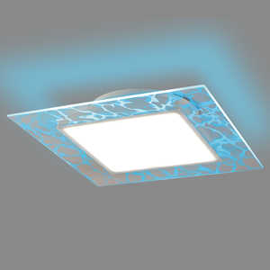 ホタルクス 導光板LEDシーリングライト HotaluX VIEW(ホタルクス ビュー) MARINE view×マーブルカット 8畳 昼白色 リモコン付属  HLDC08V002BSG