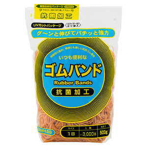 アイジーオー ゴムバンド NK No.18 500g NK18500 アイジーオー ゴムバンド NK No.18 500g NK18500