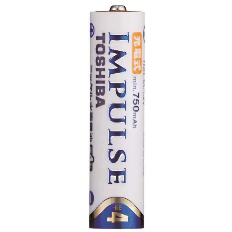 市場 TOSHIBA 充電式IMPULSE 高容量タイプ ニッケル水素電池