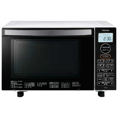 東芝 TOSHIBA オーブンレンジ 18L フラット ER-V18-W ホワイト の通販