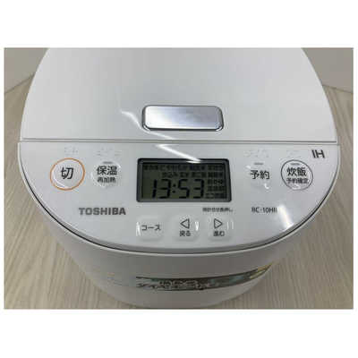 東芝 TOSHIBA 炊飯器 5.5合 IH ホワイト RC-10HR-W の通販 | カテゴリ 