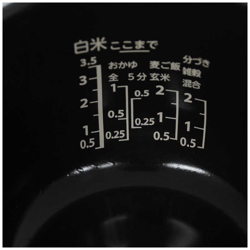 東芝　TOSHIBA 東芝　TOSHIBA 炊飯器 3.5合 炎匠炊き 圧力IH ブラック RC-6PXR-K RC-6PXR-K