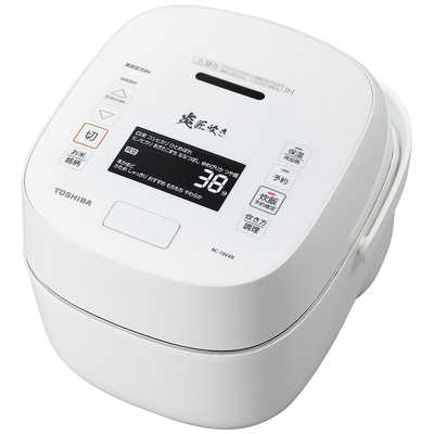 東芝 TOSHIBA 炊飯器 5.5合 真空圧力IH グランホワイト RC-10VXR-W