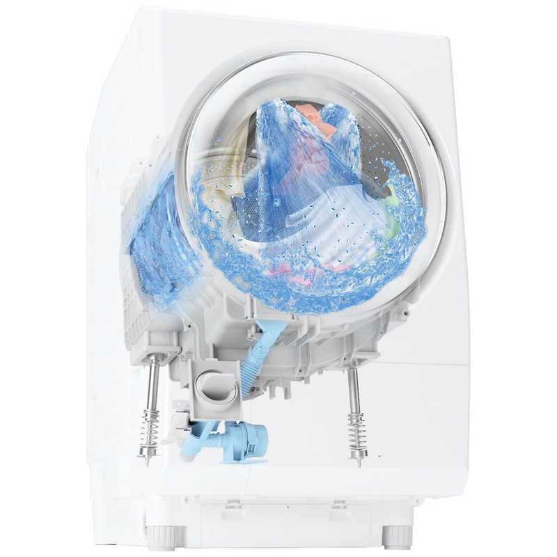 東芝　TOSHIBA 東芝　TOSHIBA ドラム式洗濯乾燥機 ZABOON ザブーン 洗濯12.0kg 乾燥7.0kg ヒートポンプ乾燥 (右開き) 温水洗浄 TW-127XP1R-W グランホワイト TW-127XP1R-W グランホワイト
