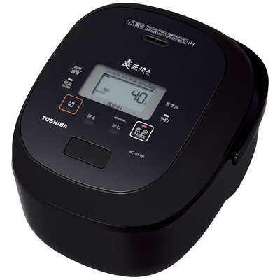 東芝 TOSHIBA 炊飯器 5.5合 炎匠炊き 真空IH グランブラック RC-10VRR 